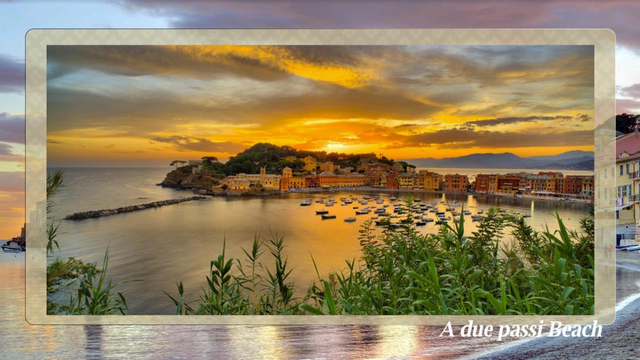 A Due Passi Beach Sestri Levante Buitenkant foto