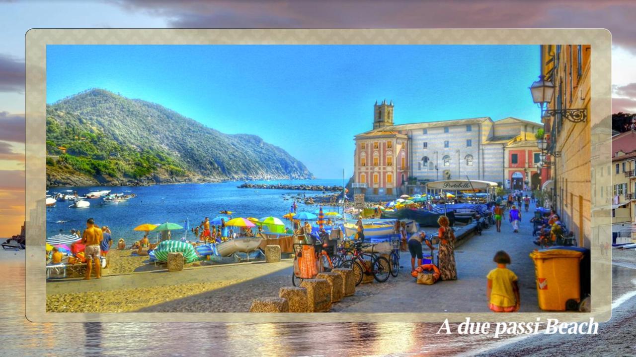 A Due Passi Beach Sestri Levante Buitenkant foto